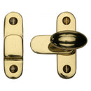 Heritage Brass Cabinet Hook & Plate Polished Brass Finish - V1970-PB - Choice Handles