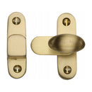 Heritage Brass Cabinet Hook & Plate Satin Brass Finish - V1970-SB - Choice Handles