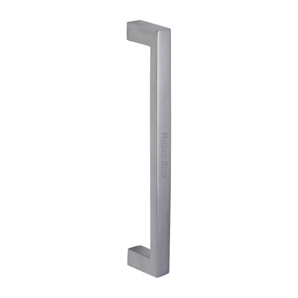 Heritage Brass Door Pull Handle Satin Chrome finish - V2056-SC - Choice Handles