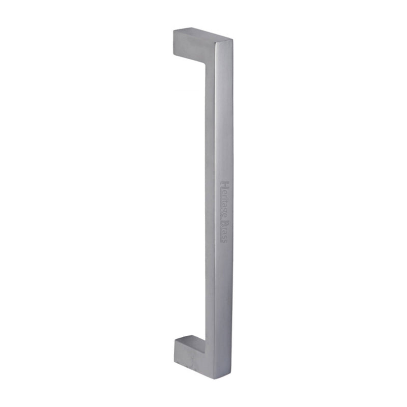 Heritage Brass Door Pull Handle Satin Chrome finish - V2056-SC - Choice Handles