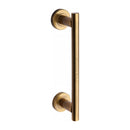 Heritage Brass Classic Door Pull Handle 489mm Antique Brass finish
 - V2057 489-AT - Choice Handles