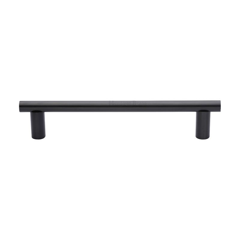 Heritage Brass Door Pull Handle& Round Bar Design 336mm Matt Bronze Finish
 - V2059 336-MB - Choice Handles