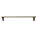 Heritage Brass Door Pull Handle Round Bar Design 489mm Antique Brass Finish
 - V2059 489-AT - Choice Handles