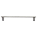 Heritage Brass Door Pull Handle Round Bar Design 489mm Satin Nickel Finish
 - V2059 489-SN - Choice Handles