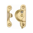 Heritage Brass Fitch Pattern Sash Fastener Lockable Satin Brass Finish - V2060L-SB - Choice Handles