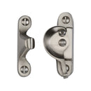 Heritage Brass Fitch Pattern Sash Fastener Lockable Satin Nickel Finish - V2060L-SN - Choice Handles