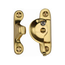 Heritage Brass Fitch Pattern Sash Fastener Lockable Unlacquered Brass Finish
 - V2060L-ULB - Choice Handles