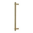 Heritage Brass Door Pull Handle Industrial Design 353mm Polished Brass Finish
 - V2485 353-PB - Choice Handles