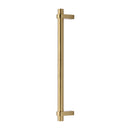 Heritage Brass Door Pull Handle Industrial Design 353mm Satin Brass Finish
 - V2485 353-SB - Choice Handles