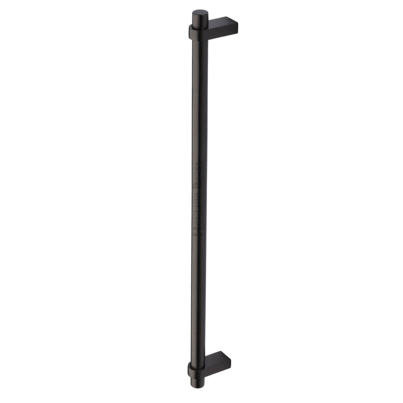 Heritage Brass Door Pull Handle Industrial Design 505mm Matt Bronze Finish
 - V2485 505-MB - Choice Handles