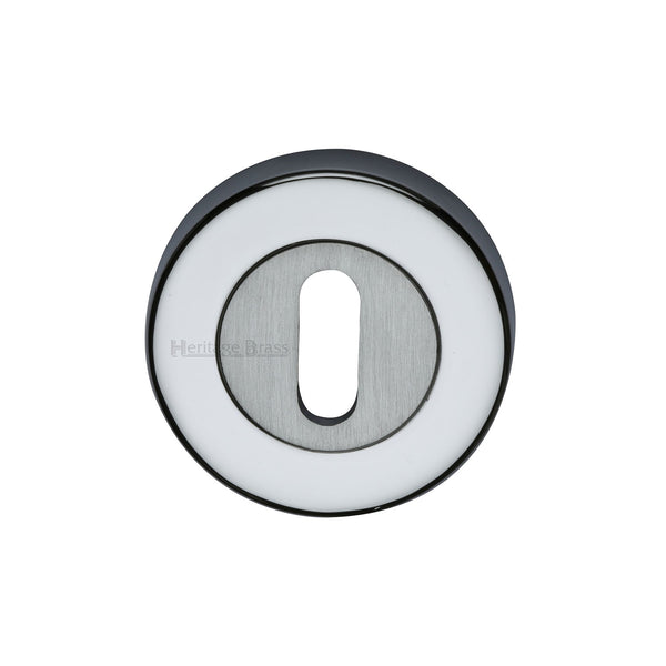 Heritage Brass Key Escutcheon Apollo finish
 - V4000-AP - Choice Handles