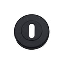 Heritage Brass Key Escutcheon Matt Black&nbsp;finish
 - V4000-BKMT - Choice Handles