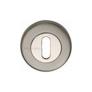 Heritage Brass Key Escutcheon Mercury finish - V4000-MC - Choice Handles