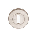 Heritage Brass Key Escutcheon Satin Nickel finish - V4000-SN - Choice Handles