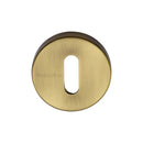 Heritage Brass Key Escutcheon Antique finish - V4007-AT - Choice Handles