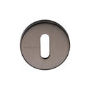 Heritage Brass Key Escutcheon Matt Bronze Finish - V4007-MB - Choice Handles