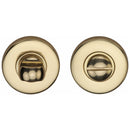 Heritage Brass Thumbturn & Emergency Release  for Bathroom & Bedroom Doors  Polished Brass finish - V4049-PB - Choice Handles