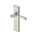 Heritage Brass Door Handle Lever Latch Sophia Design Satin Nickel finish
 - V4113-SN - Choice Handles