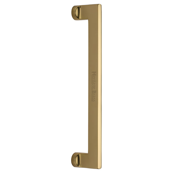 Heritage Brass Door Pull Handle Apollo Design 307mm Polished Brass Finish
 - V4150 307-PB - Choice Handles