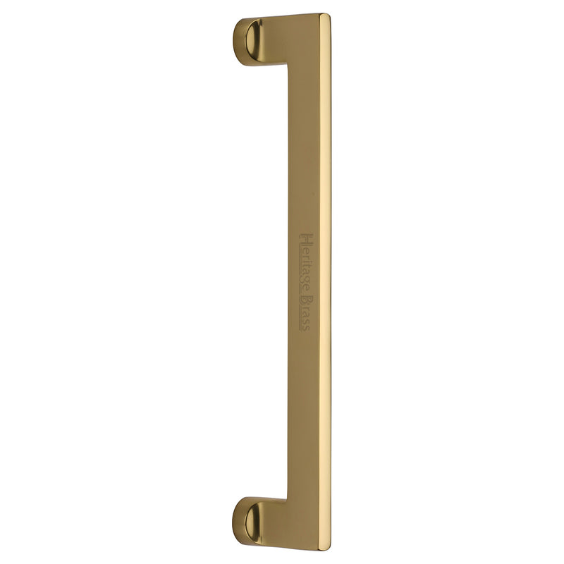 Heritage Brass Door Pull Handle Apollo Design 307mm Polished Brass Finish
 - V4150 307-PB - Choice Handles