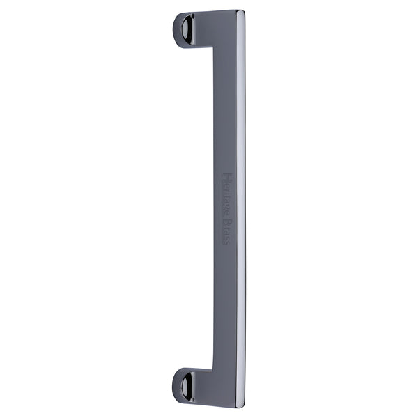 Heritage Brass Door Pull Handle Apollo Design 307mm Polished Chrome Finish
 - V4150 307-PC - Choice Handles