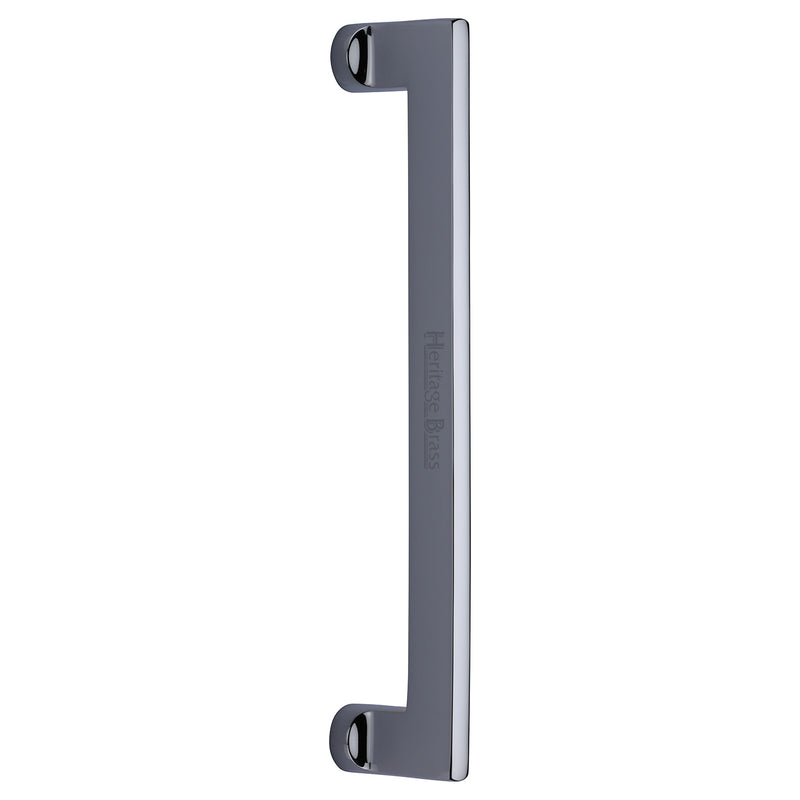 Heritage Brass Door Pull Handle Apollo Design 307mm Polished Chrome Finish
 - V4150 307-PC - Choice Handles