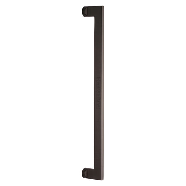 Heritage Brass Door Pull Handle Apollo Design 460mm Matt Bronze Finish
 - V4150 460-MB - Choice Handles