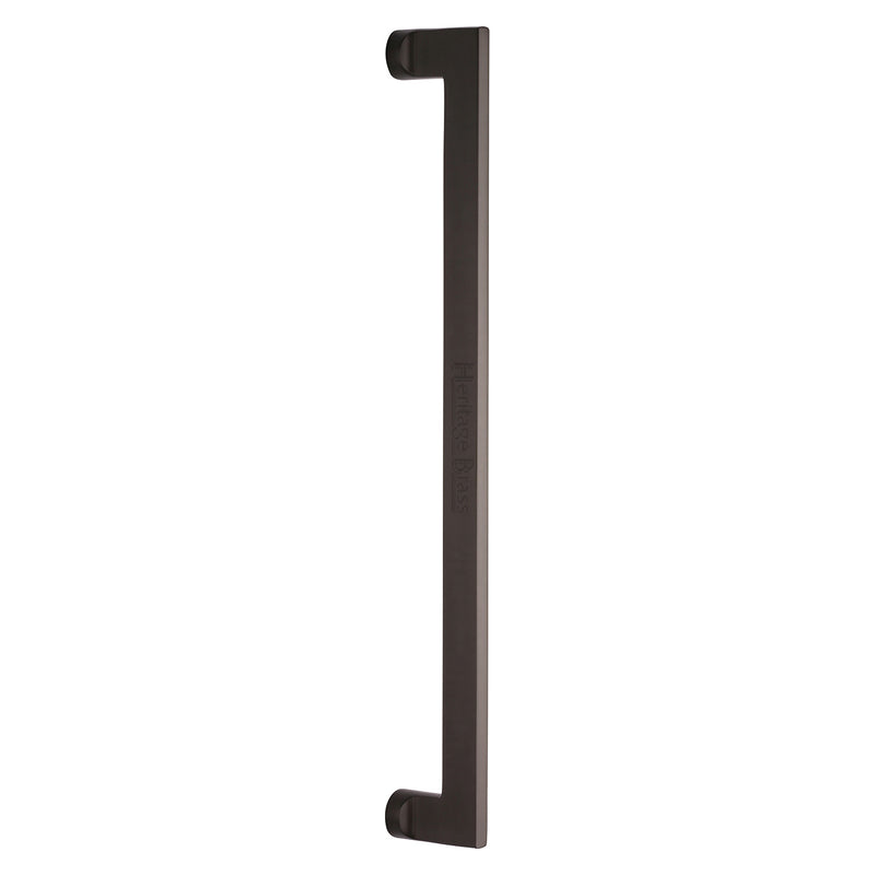 Heritage Brass Door Pull Handle Apollo Design 460mm Matt Bronze Finish
 - V4150 460-MB - Choice Handles