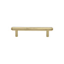 Heritage Brass Cabinet Pull Stepped Design 96mm CTC Polished Brass finish - V4410 96-PB - Choice Handles