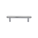 Heritage Brass Cabinet Pull Stepped Design 96mm CTC Polished Chrome finish - V4410 96-PC - Choice Handles