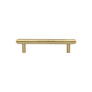 Heritage Brass Cabinet Pull Stepped Design 96mm CTC Satin Brass finish - V4410 96-SB - Choice Handles