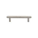 Heritage Brass Cabinet Pull Stepped Design 96mm CTC Satin Nickel finish - V4410 96-SN - Choice Handles
