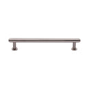 Heritage Brass Cabinet Pull Step Design with 16mm Rose 160mm CTC Satin Nickel finish - V4411 160-SN - Choice Handles