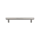 Heritage Brass Cabinet Pull Hexagon Design 128mm CTC Satin Nickel finish - V4422 128-SN - Choice Handles