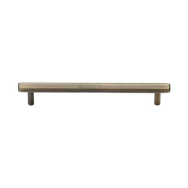 Heritage Brass Cabinet Pull Hexagon Design 160mm CTC Antique Brass finish - V4422 160-AT - Choice Handles