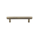 Heritage Brass Cabinet Pull Hexagon Design 96mm CTC Antique Brass finish - V4422 96-AT - Choice Handles