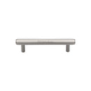 Heritage Brass Cabinet Pull Hexagon Design 96mm CTC Satin Nickel finish - V4422 96-SN - Choice Handles