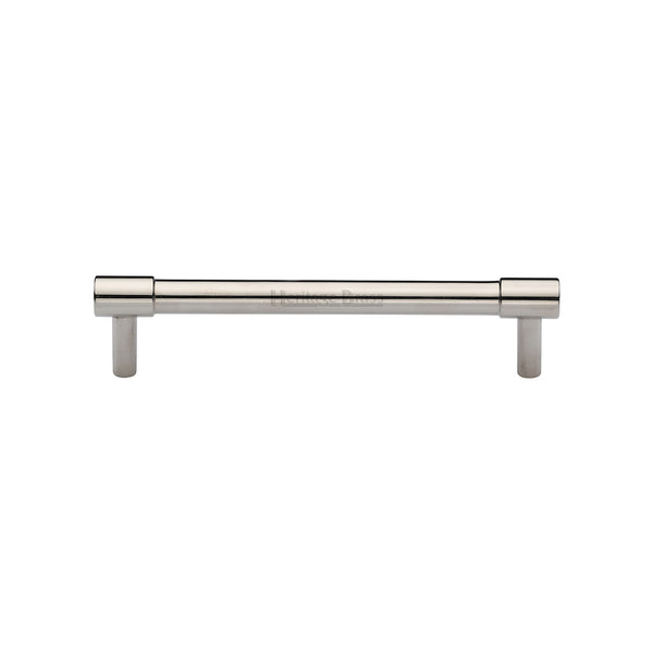 Heritage Brass Cabinet Pull Phoenix Design 128mm CTC Polished Nickel finish - V4434 128-PNF - Choice Handles