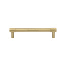 Heritage Brass Cabinet Pull Phoenix Design 128mm CTC Satin Brass finish - V4434 128-SB - Choice Handles