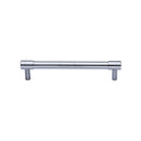 Heritage Brass Cabinet Pull Phoenix Design 128mm CTC Sain Chrome finish
 - V4434 128-SC - Choice Handles