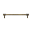 Heritage Brass Cabinet Pull Phoenix Design 160mm CTC Antique Brass finish - V4434 160-AT - Choice Handles