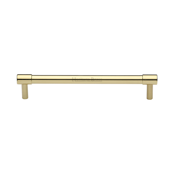 Heritage Brass Cabinet Pull Phoenix Design 160mm CTC Polished Brass finish - V4434 160-PB - Choice Handles