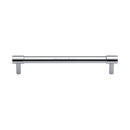 Heritage Brass Cabinet Pull Phoenix Design 160mm CTC Polished Chrome finish - V4434 160-PC - Choice Handles