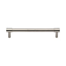 Heritage Brass Cabinet Pull Phoenix Design 160mm CTC Satin Nickel finish - V4434 160-SN - Choice Handles