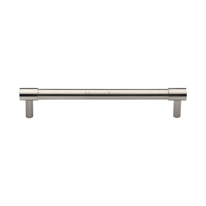 Heritage Brass Cabinet Pull Phoenix Design 160mm CTC Satin Nickel finish - V4434 160-SN - Choice Handles