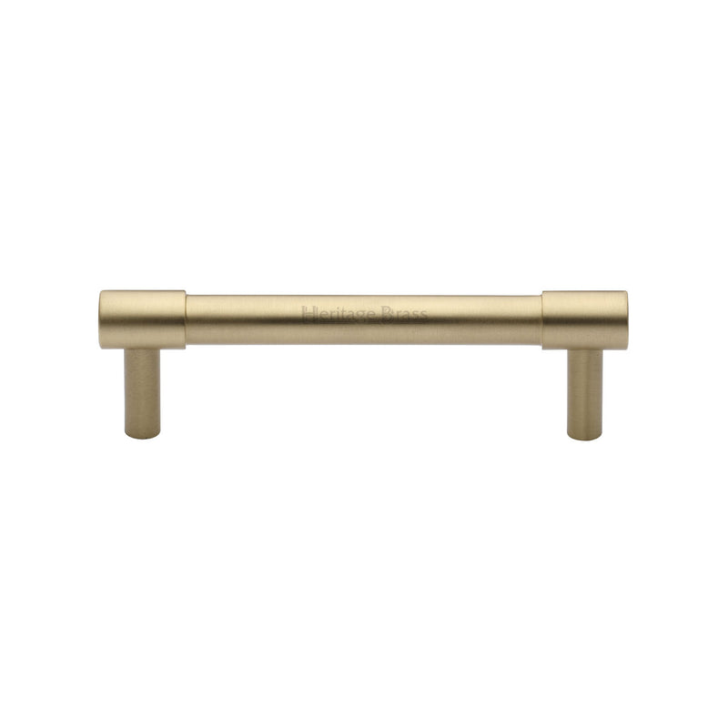 Heritage Brass Cabinet Pull Phoenix Design 96mm CTC Satin Brass finish - V4434 96-SB - Choice Handles