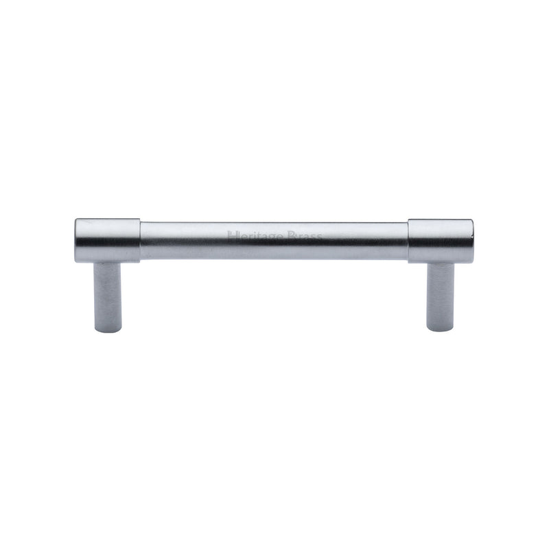 Heritage Brass Cabinet Pull Phoenix Design 96mm CTC Satin Chrome finish
 - V4434 96-SC - Choice Handles