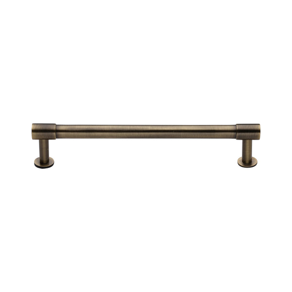 Heritage Brass Cabinet Pull Phoenix Design with 16mm Rose 160mm CTC Antique Brass finish - V4435 160-AT - Choice Handles