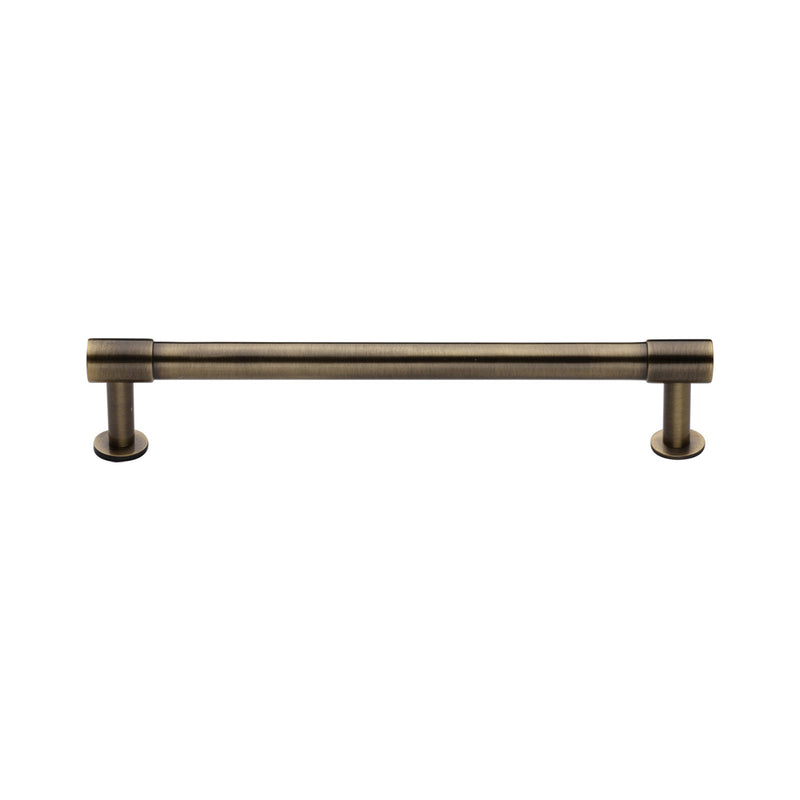 Heritage Brass Cabinet Pull Phoenix Design with 16mm Rose 160mm CTC Antique Brass finish - V4435 160-AT - Choice Handles