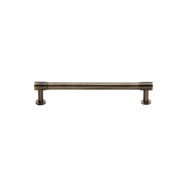 Heritage Brass Cabinet Pull Phoenix Design with 16mm Rose 96mm CTC Antique Brass finish - V4435 96-AT - Choice Handles